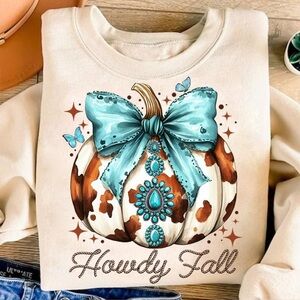 Howdy pumpkin shirt